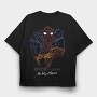 Spiderman Web Spin 2, Tricou Oversize Barbati (Unisex)