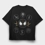 Spiderman Web Spin, Tricou Oversize Barbati (Unisex)