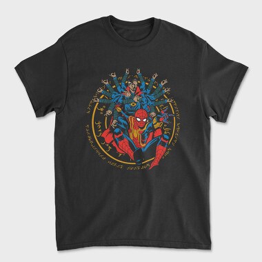 Spiderman Webbed Unity, Tricou Barbati (Unisex)
