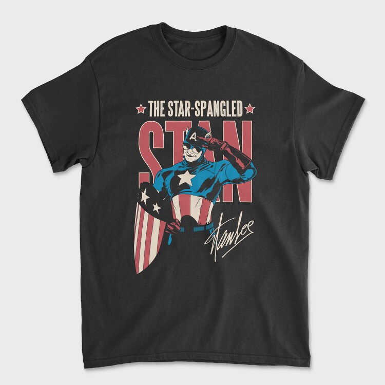 Star Spangled Salute, Tricou Barbati (Unisex)