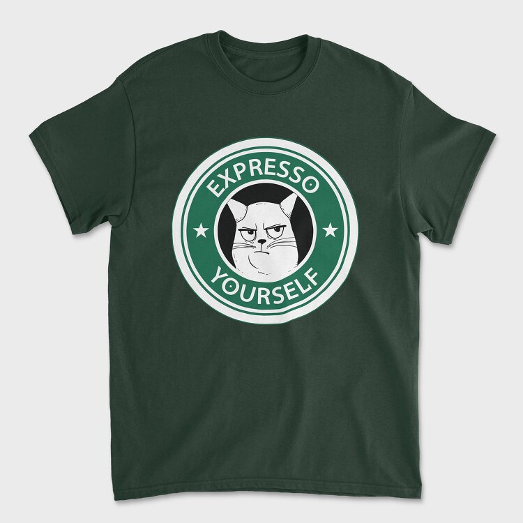 Expresso Yourself, Tricou Barbati (Unisex)