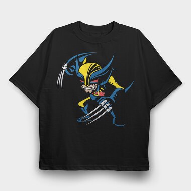 Wolverine Claw Punch, Tricou Oversize Barbati (Unisex)