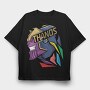 Thanos Helmet, Tricou Oversize Barbati (Unisex)