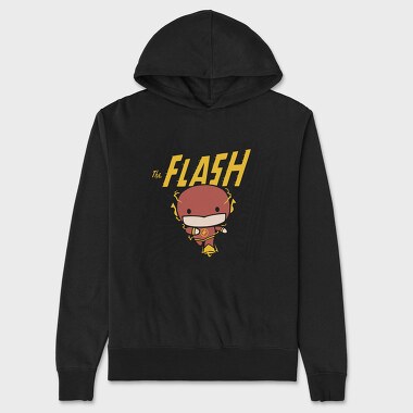 The Flash Chibi Burst, Hanorac Oversize Barbati (Unisex)