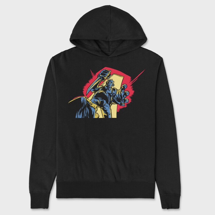 Thunder Hammer, Hanorac Oversize Barbati (Unisex)