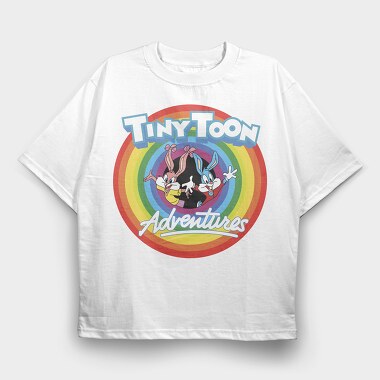 Tinytoon Adventures 1, Tricou Oversize Barbati (Unisex)