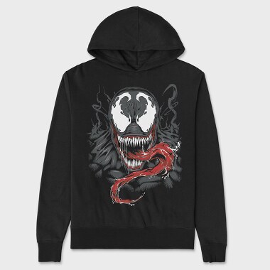 Venomous Grin 1, Hanorac Oversize Barbati (Unisex)