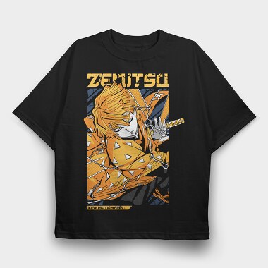 Zenitsu No Yariya, Tricou Oversize Barbati (Unisex)