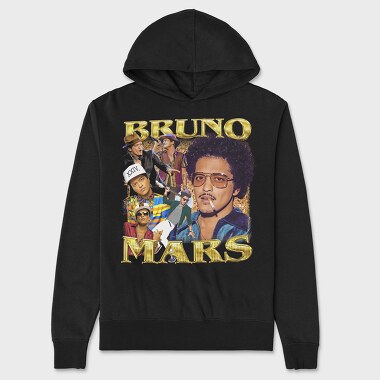 Bruno Mars, Hanorac Oversize Barbati (Unisex)