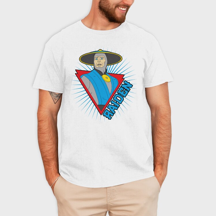 Raiden Warrior, Tricou Barbati (Unisex)