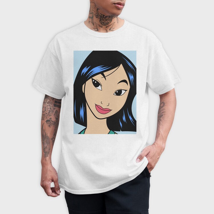 Mulan Smile, Tricou Barbati (Unisex)