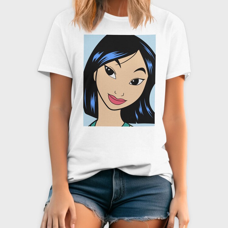 Mulan Smile, Tricou Barbati (Unisex)