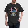 Stitch Ghost Halloween, Tricou Barbati (Unisex)