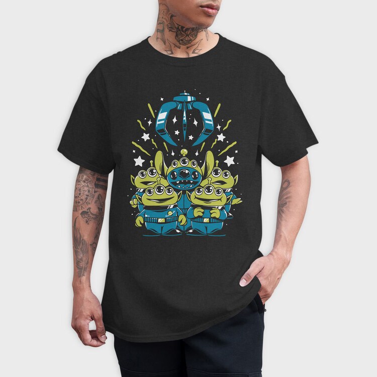 Alien Planet Explorer, Tricou Barbati (Unisex)