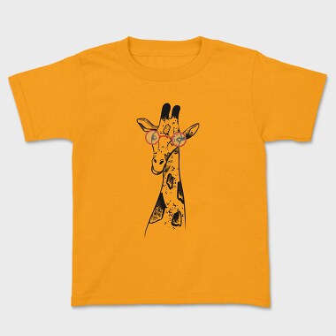 Tricou Copii, Giraffe Glass