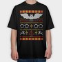 Harry Potter Sweater 1, Tricou Oversize Barbati (Unisex)