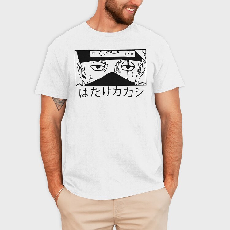 Hatatekekakashi, Tricou Barbati (Unisex)