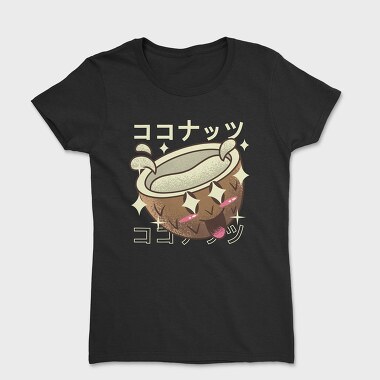 Tricou Femei, Coconut Crazy Kawaii