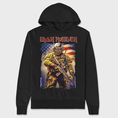 Iron Maiden 6, Hanorac Oversize Barbati (Unisex)