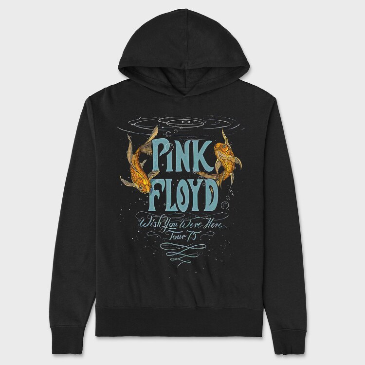 Pink Floyd 3, Hanorac Oversize Barbati (Unisex)