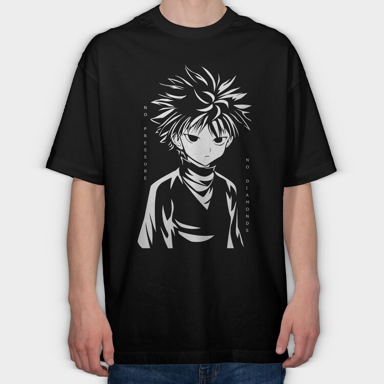 Neon Wolf Howl 28, Tricou Oversize Barbati (Unisex)