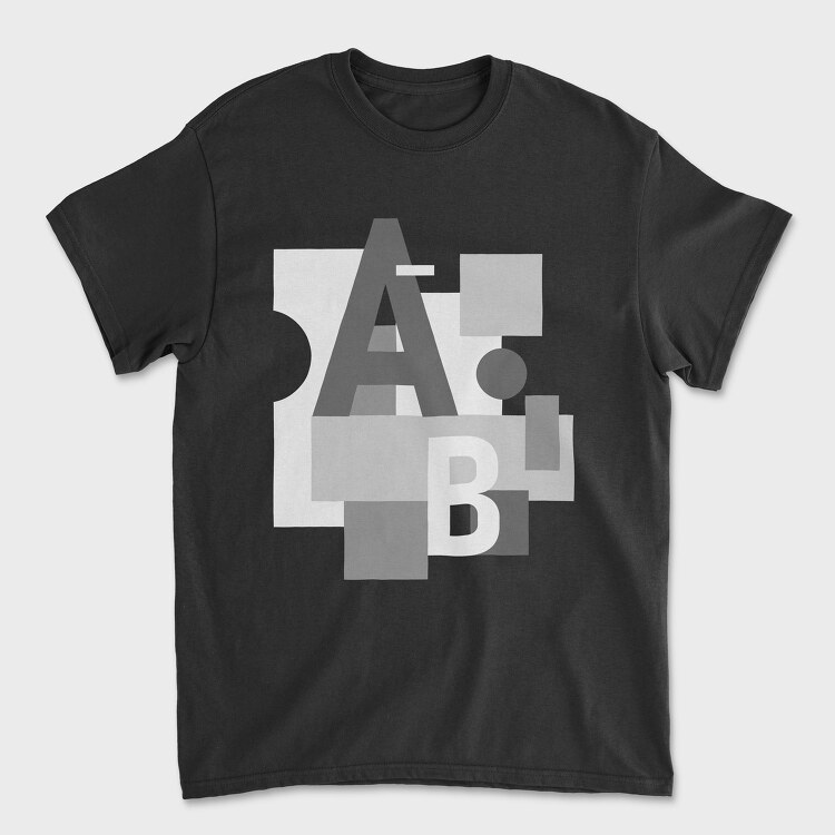 Abstract Shape 8, Tricou Barbati (Unisex)