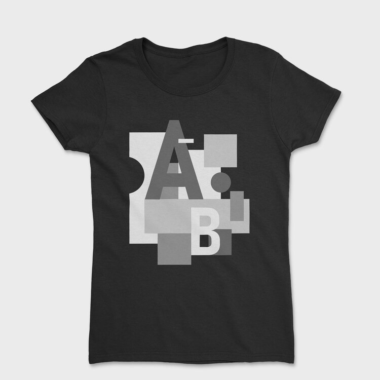 Abstract Shape 8, Tricou Femei