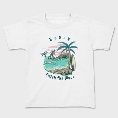 Beach Catch the Wave, Tricou Copii