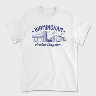 Birmingham, Tricou Barbati (Unisex)