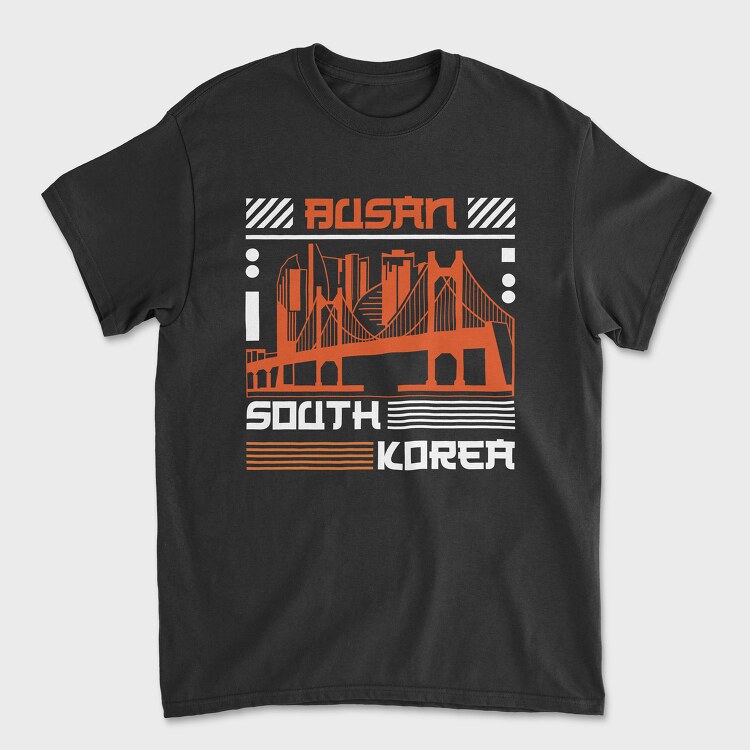 Busan, Tricou Barbati (Unisex)