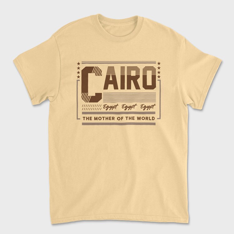 Cairo, Tricou Barbati (Unisex)