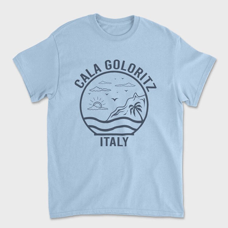 Cala Goloritze, Tricou Barbati (Unisex)