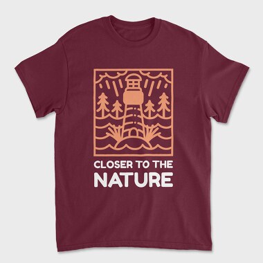 Closer to the Nature, Tricou Barbati (Unisex)