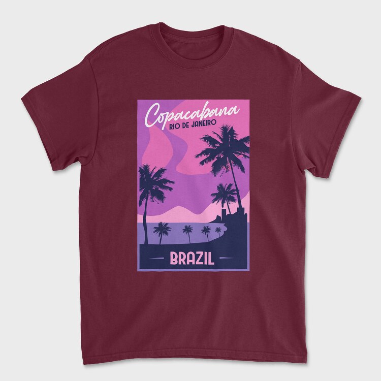 Copacabana, Tricou Barbati (Unisex)