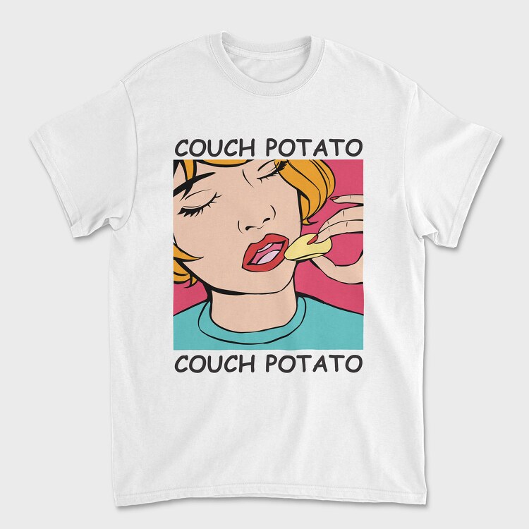 Couch Potato, Tricou Barbati (Unisex)