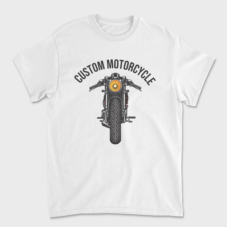 Custom Motorcycle, Tricou Barbati (Unisex)