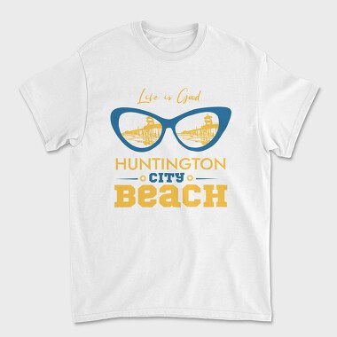 Huntington City Beach, Tricou Barbati (Unisex)