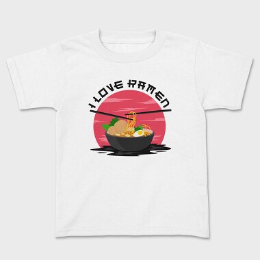 I Love Ramen, Tricou Copii