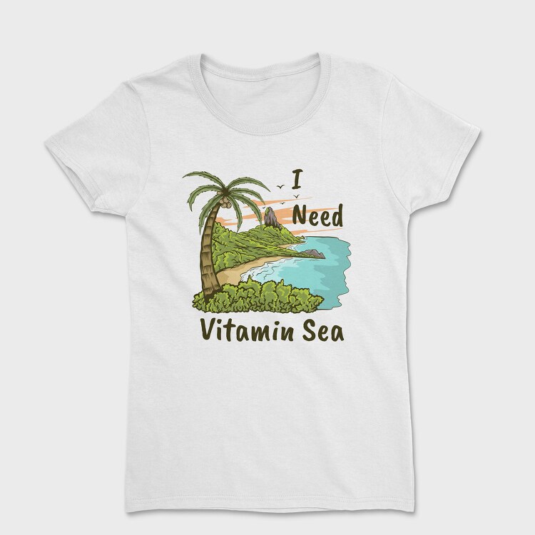 I Need Vitamin Sea 2, Tricou Femei