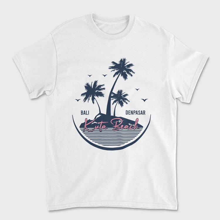 Kuta Beach, Tricou Barbati (Unisex)