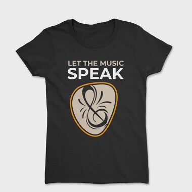 Let the Music Speak, Tricou Femei