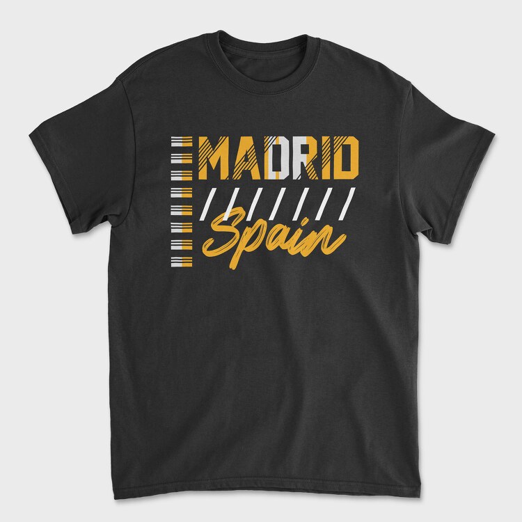 Madrid, Tricou Barbati (Unisex)