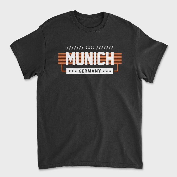 Munich, Tricou Barbati (Unisex)