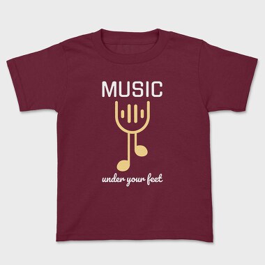 Music Under Your Feet, Tricou Copii