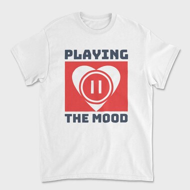 Playing the Mood, Tricou Barbati (Unisex)