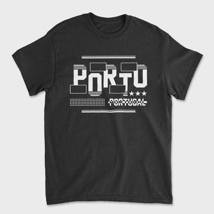 Porto, Tricou Barbati (Unisex)