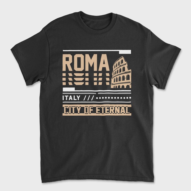 Roma, Tricou Barbati (Unisex)