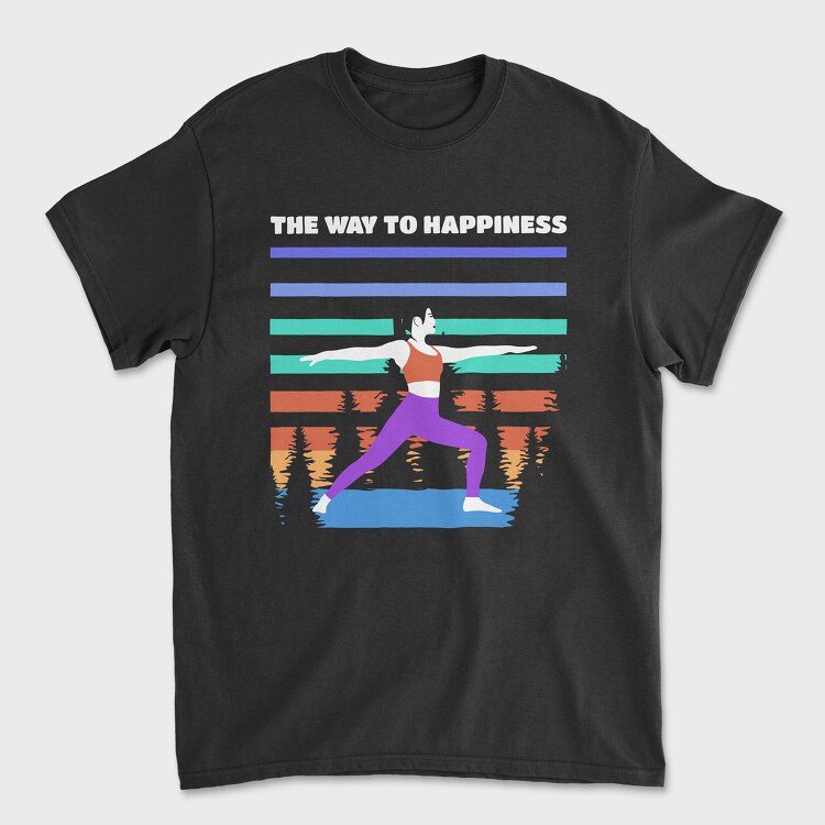 The Way to Happiness, Tricou Barbati (Unisex)