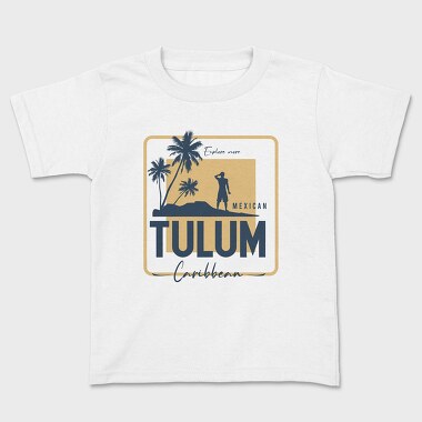 Tulum Caribbean, Tricou Copii