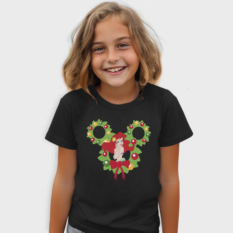 Ariel Holiday Wreath, Tricou Copii